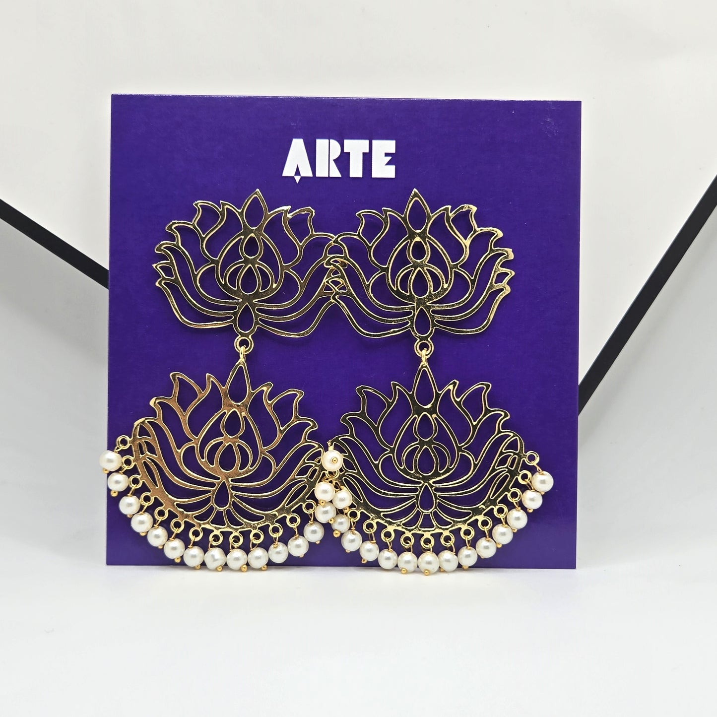 Anya Lotus Earrings