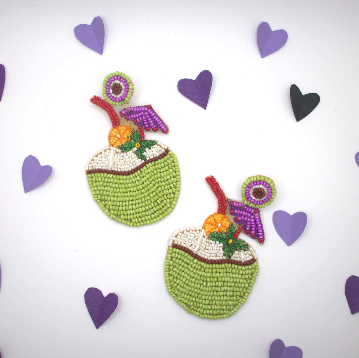 Cool Coconut Earrings