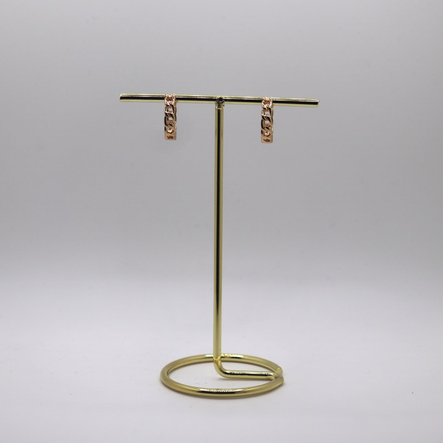 Interlock Mini Hoop Earrings