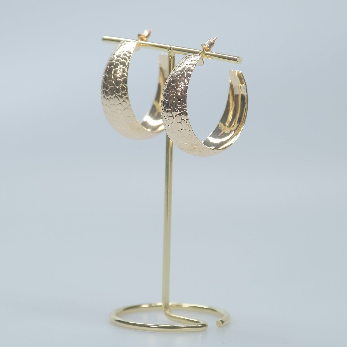 Iris Hoop Earrings