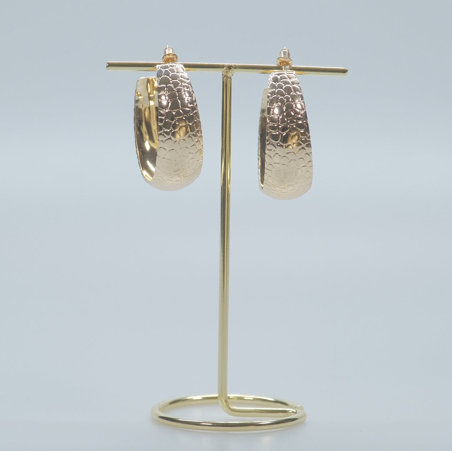 Iris Hoop Earrings