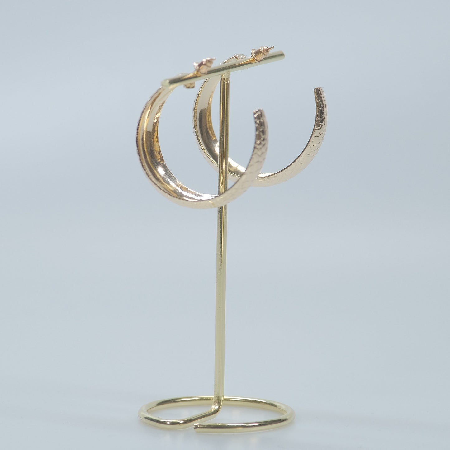 Iris Hoop Earrings