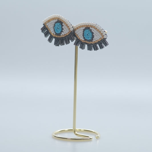 Evil Eye Stud Earrings