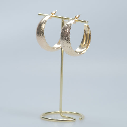 Olivia Hoop Earrings