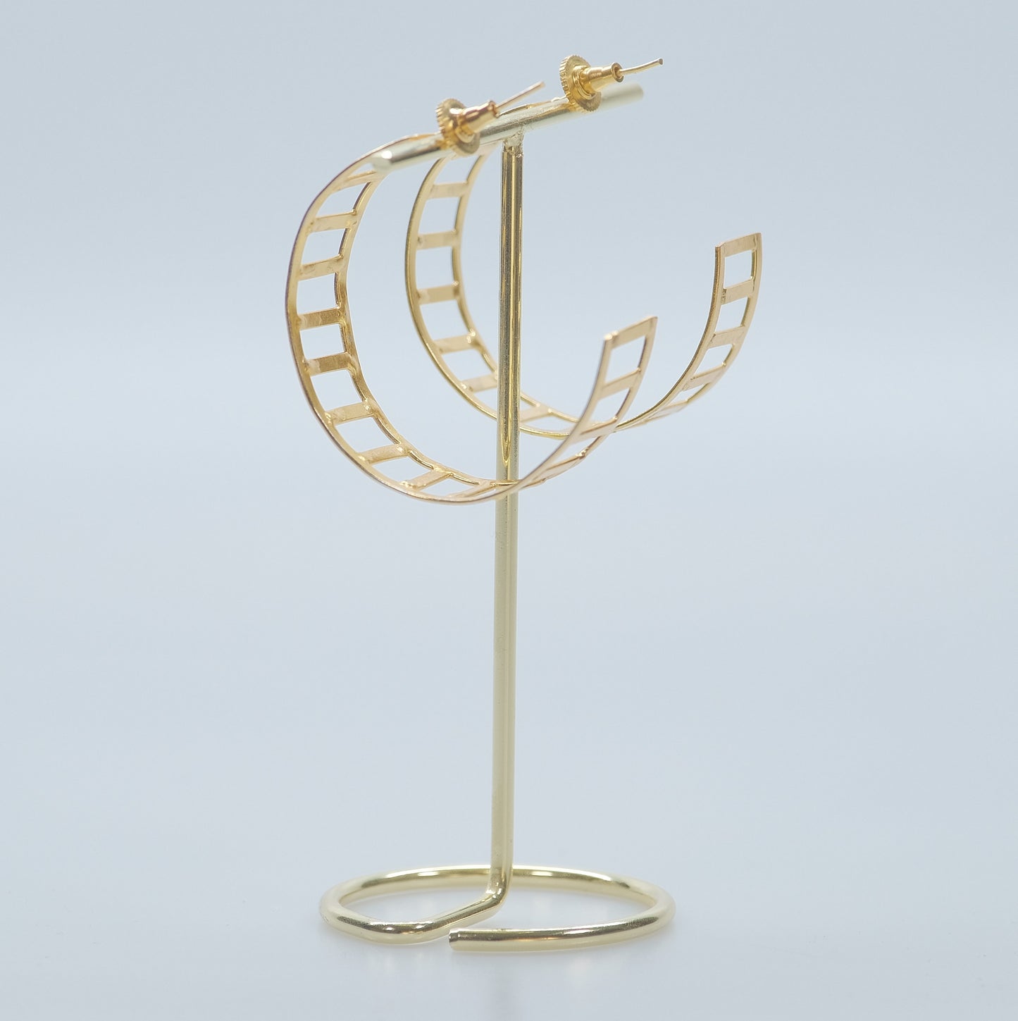 Stair Hoop Earrings
